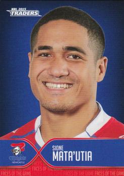 2015 ESP Traders - Faces of the Game #FOTG 23/48 Sione Mata'utia Front